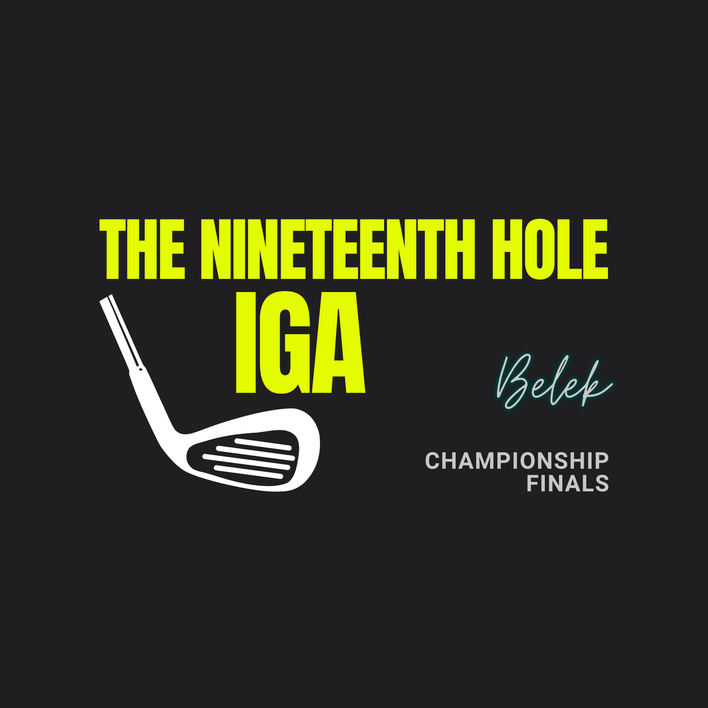 October 'Championship Finals' Belek